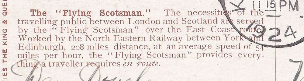 Postcard description