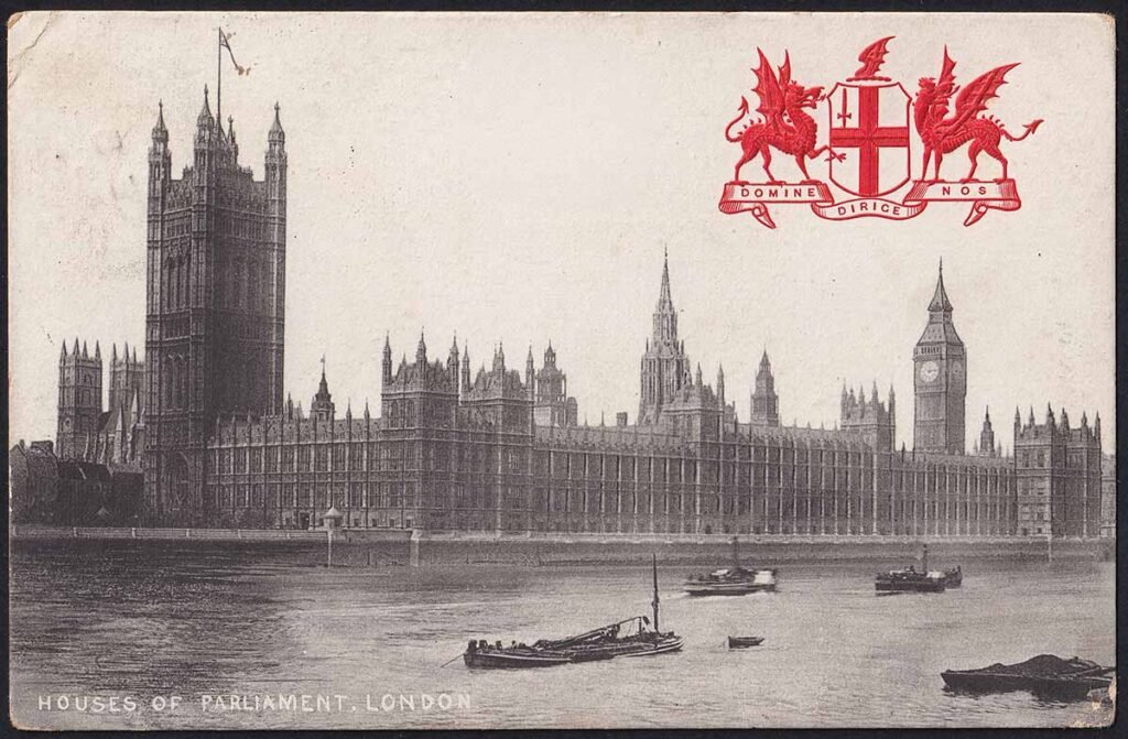 Houses of Parliament Postcard